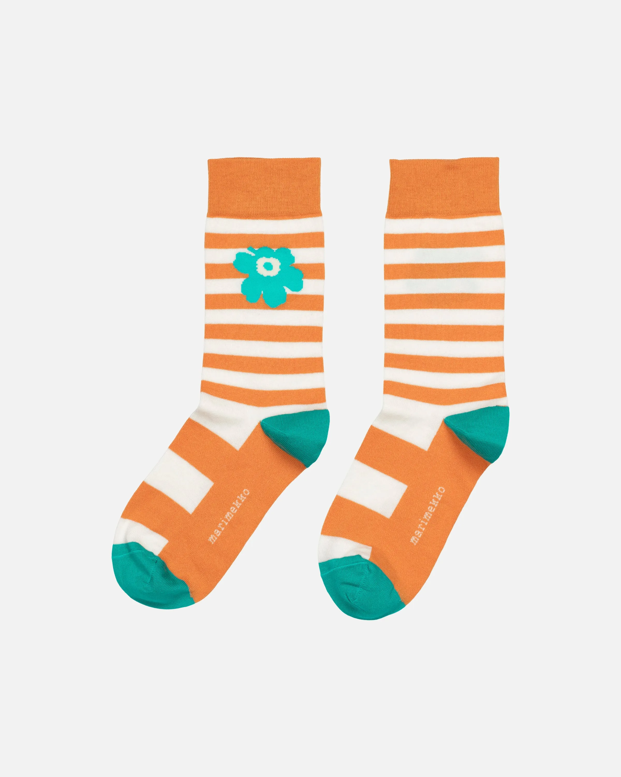 Chaussettes à rayures multiples Unikko Kioski Vêtements_Marimekko