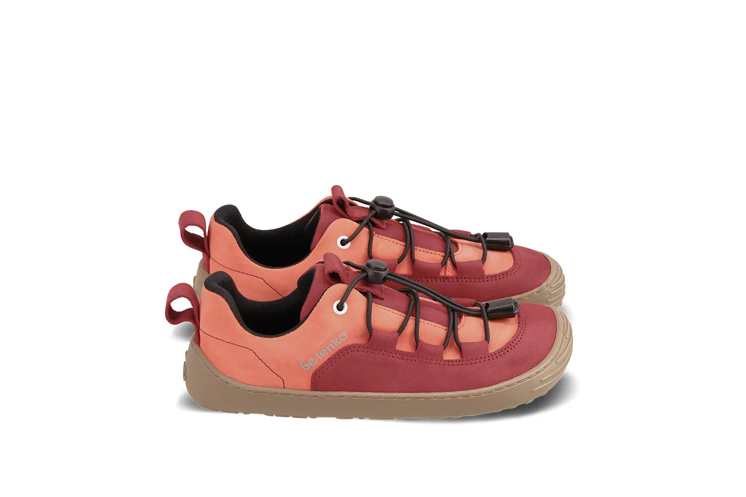 Chaussures légères pour enfants Be Lenka Xplorer - Rouge foncé & Corail_Be Lenka_Chaussures