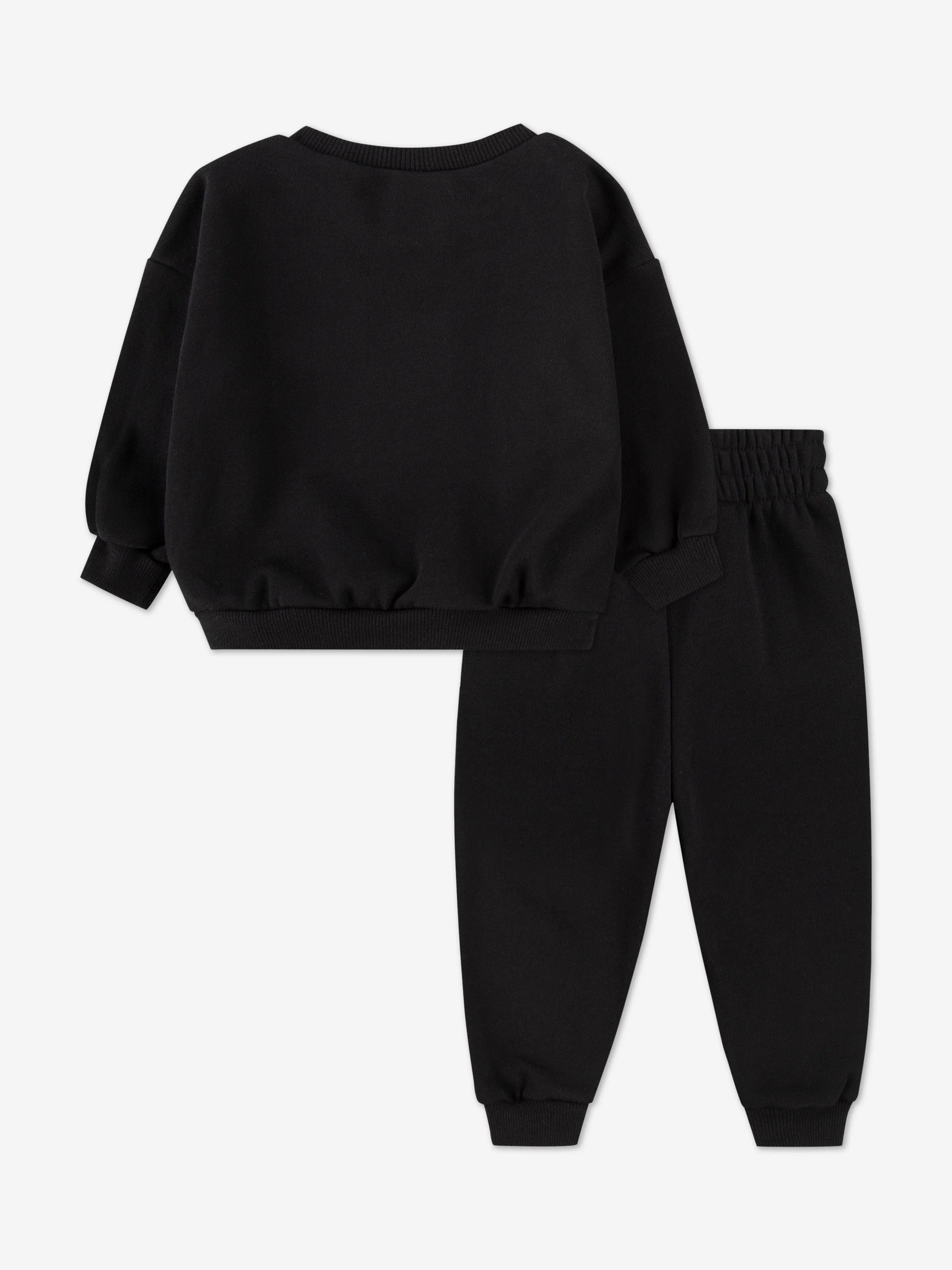 Survêtement en polaire essentiel pour enfants en noir