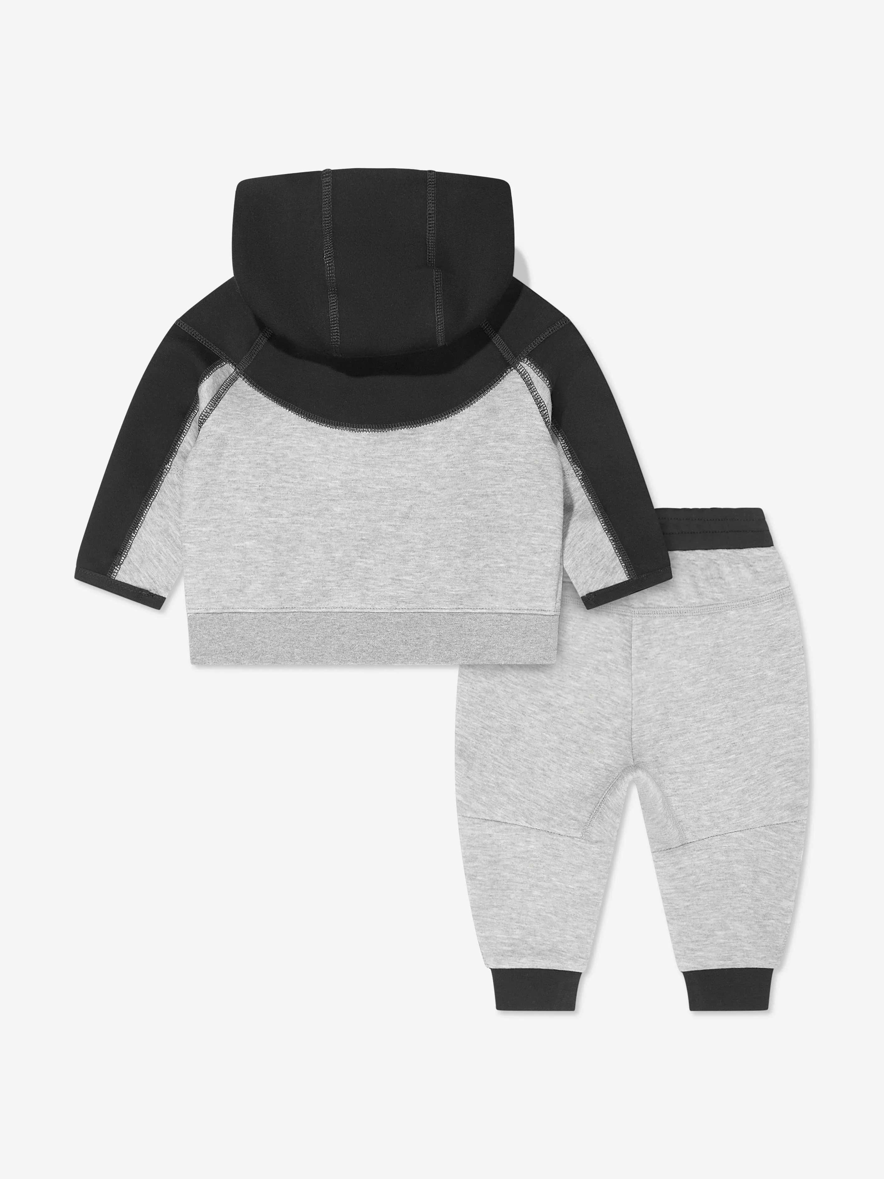 Survêtement à capuche zip complet Tech Fleece pour enfants en gris