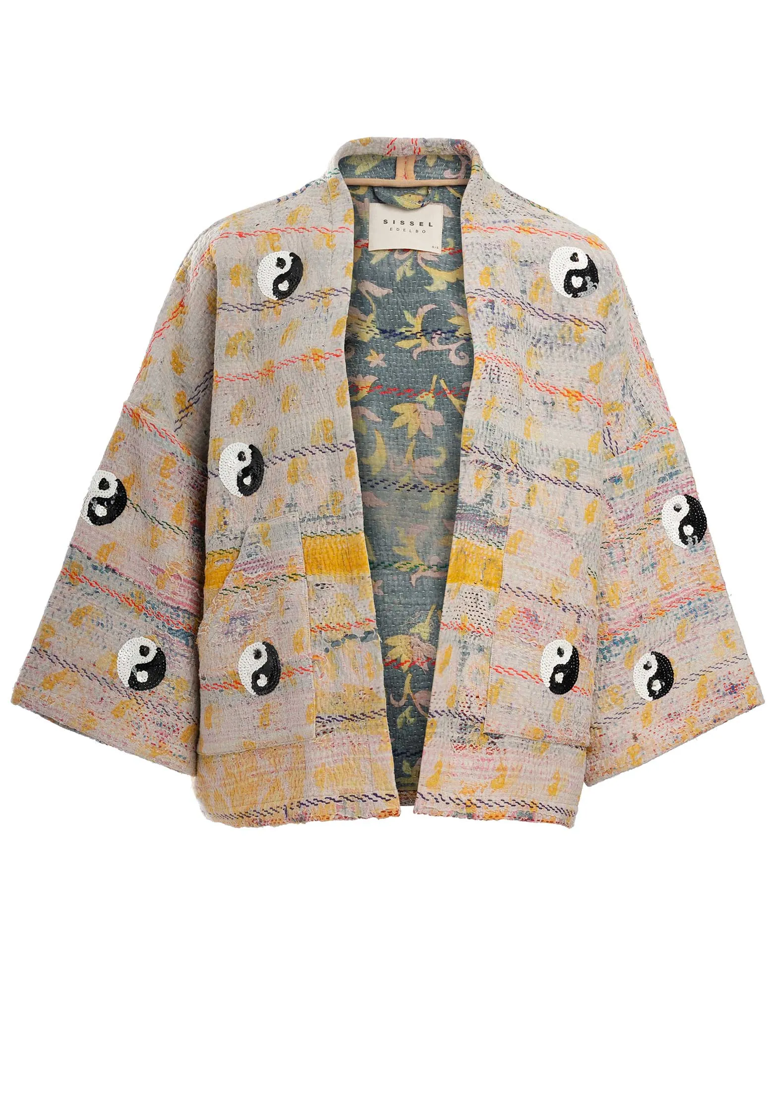 Kimono Se1455 Tyler à Paillettes Yin-Yang Vêtements_Sissel-Edelbo