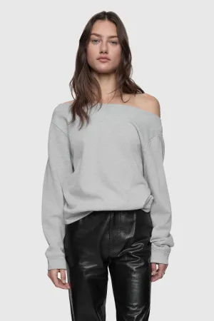 Pull à capuche décolleté Kora