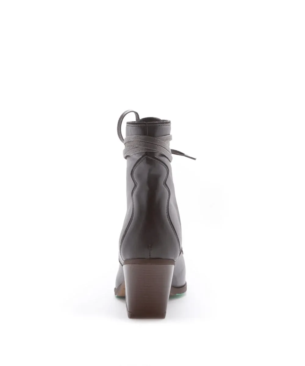 Lot Bottes Cowboy en Cuir Végan AppleSkin | Noir