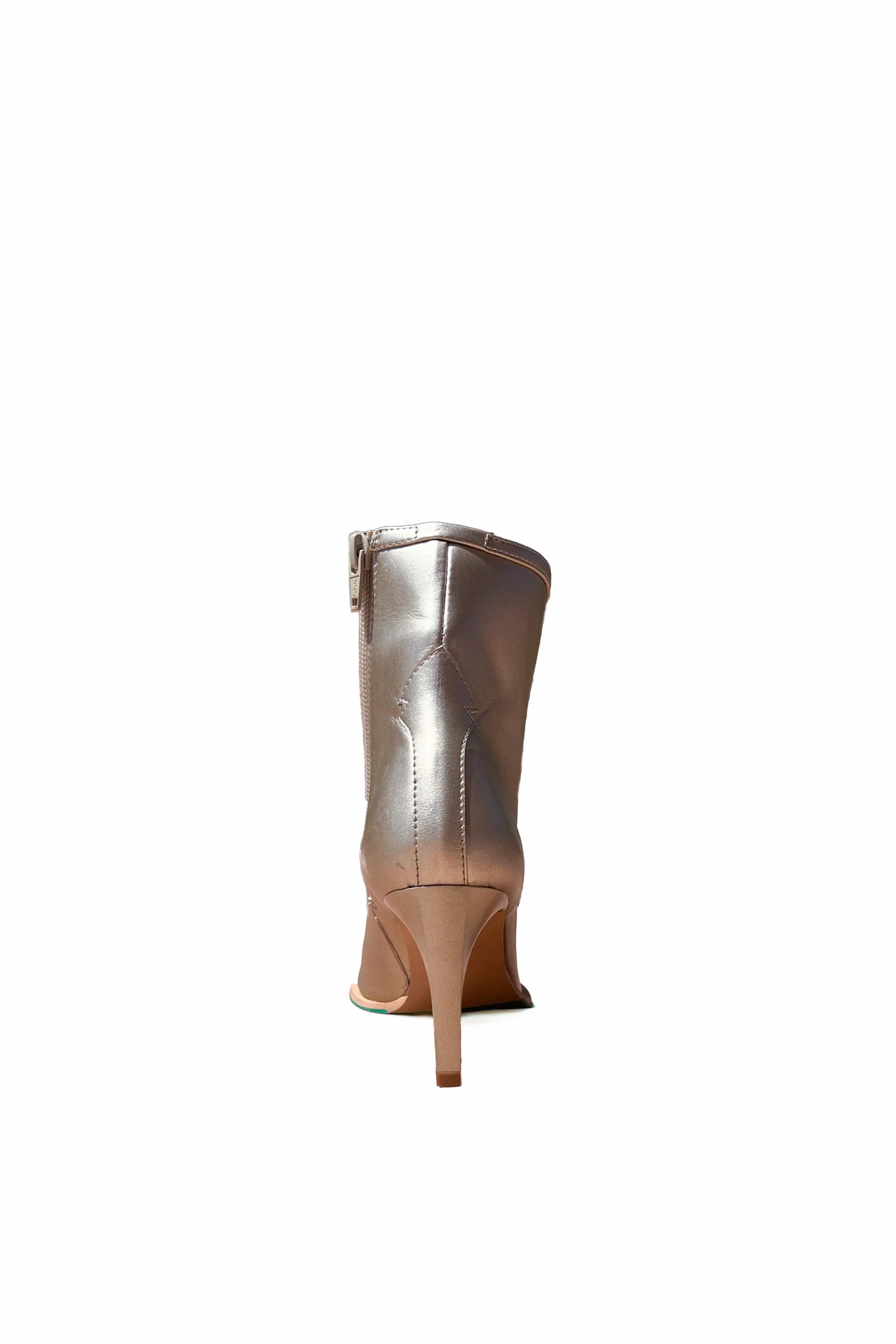 Bottes à talons aiguilles en simili cuir vegan Marly | Plusieurs couleurs