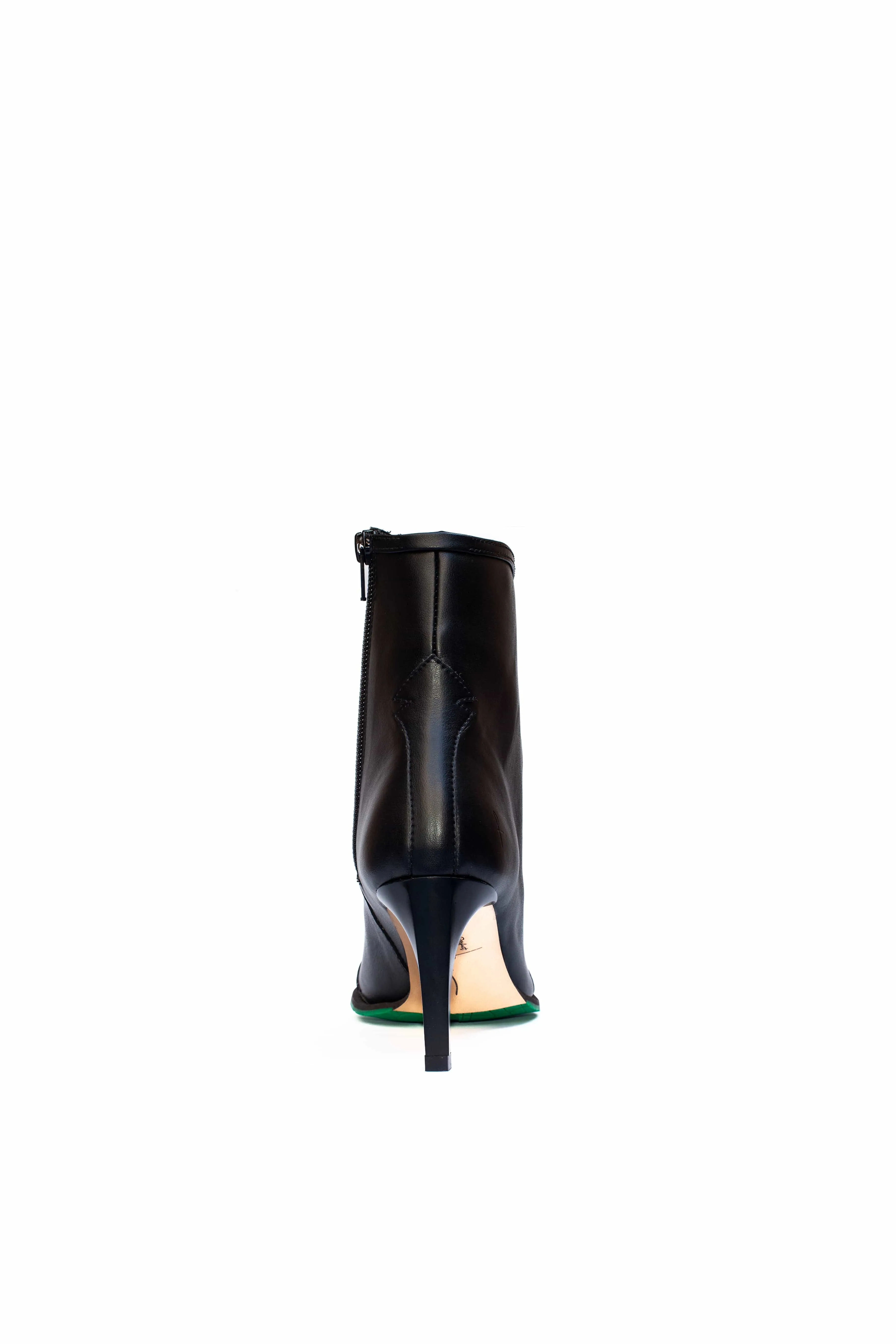 Bottes à talons aiguilles en simili cuir vegan Marly | Plusieurs couleurs