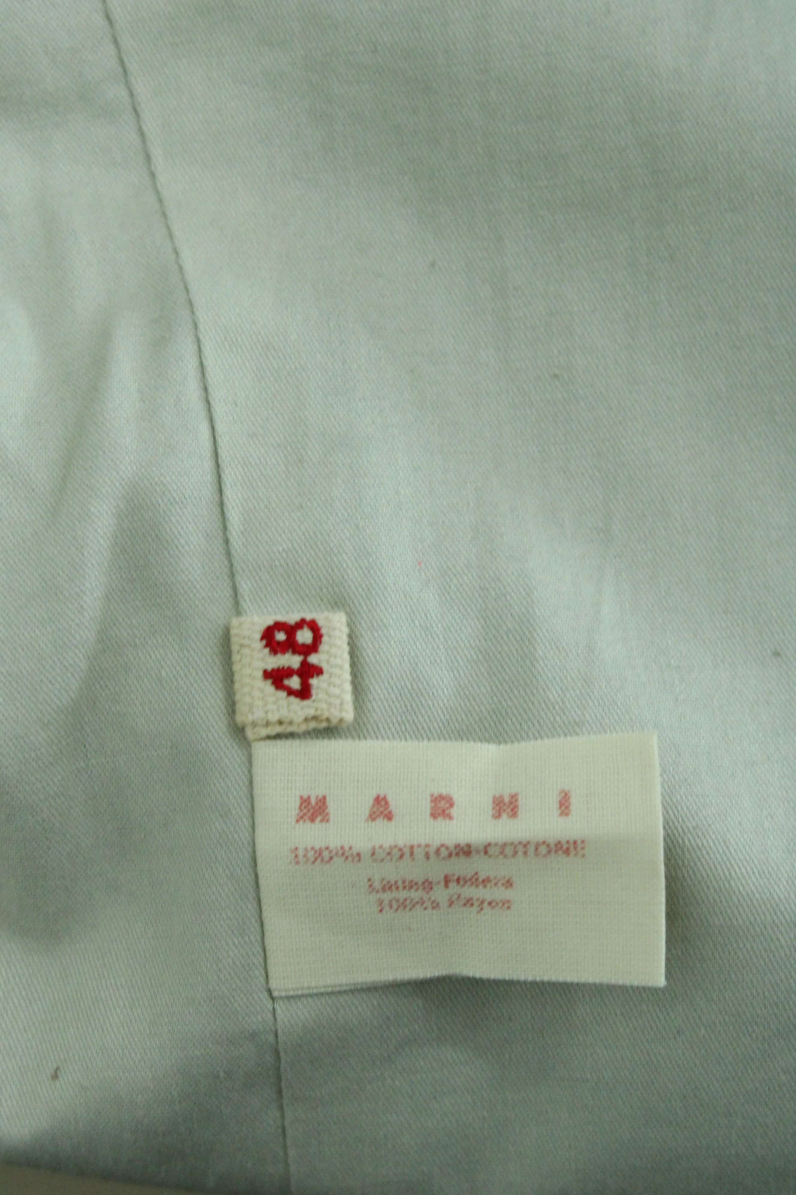 Veste tailleur Marni et pantalon en coton gris