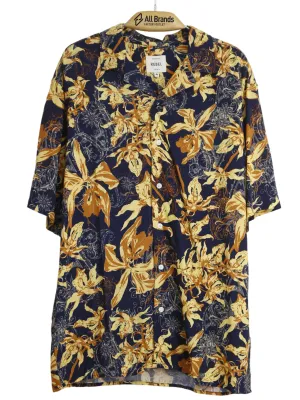 Chemise pour homme à imprimé floral, multicolore