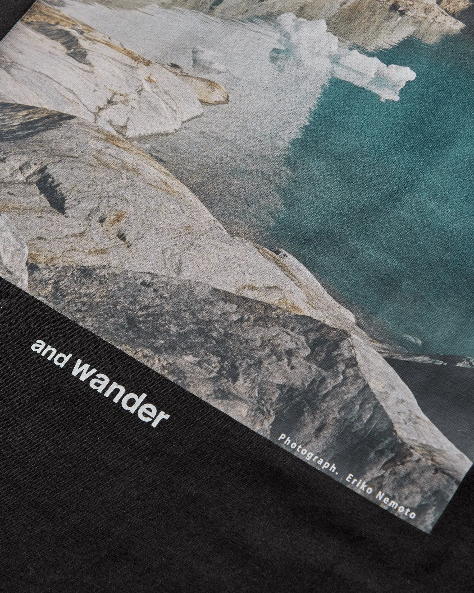 T-shirt imprimé Gracier pour homme - Noir