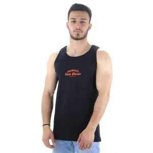 Débardeur graphique pour homme, Noir