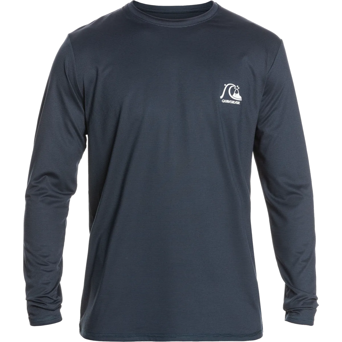 Rashguard à manches longues en maille chinée pour hommes