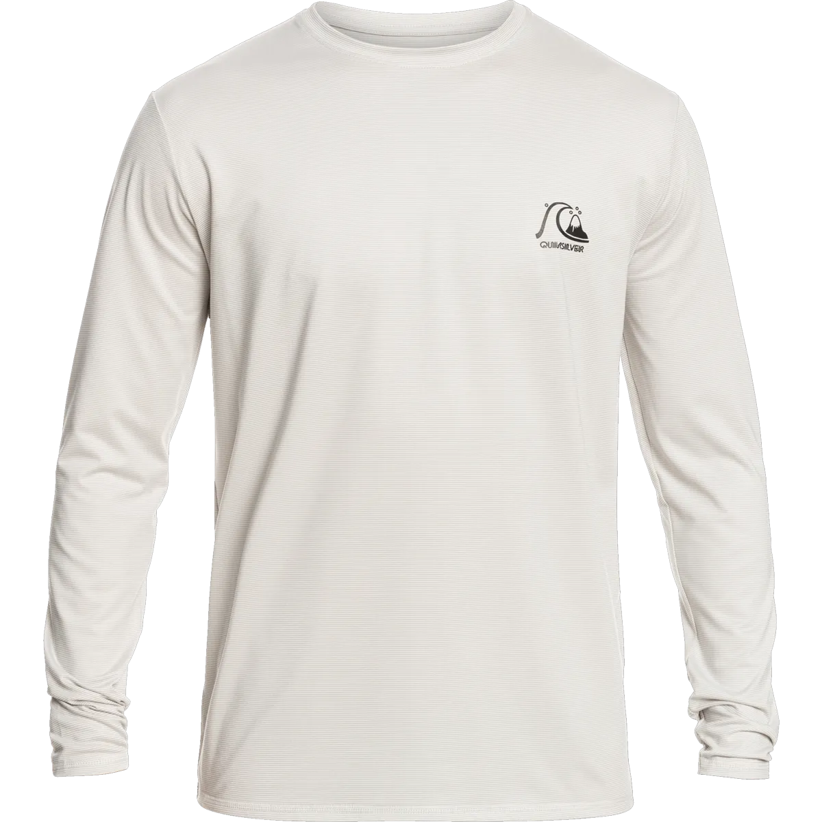 Rashguard à manches longues en maille chinée pour hommes