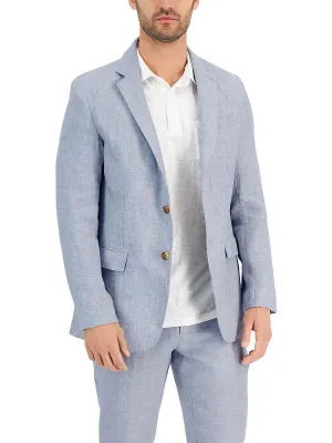 Veste deux boutons en lin pour homme - Séparé