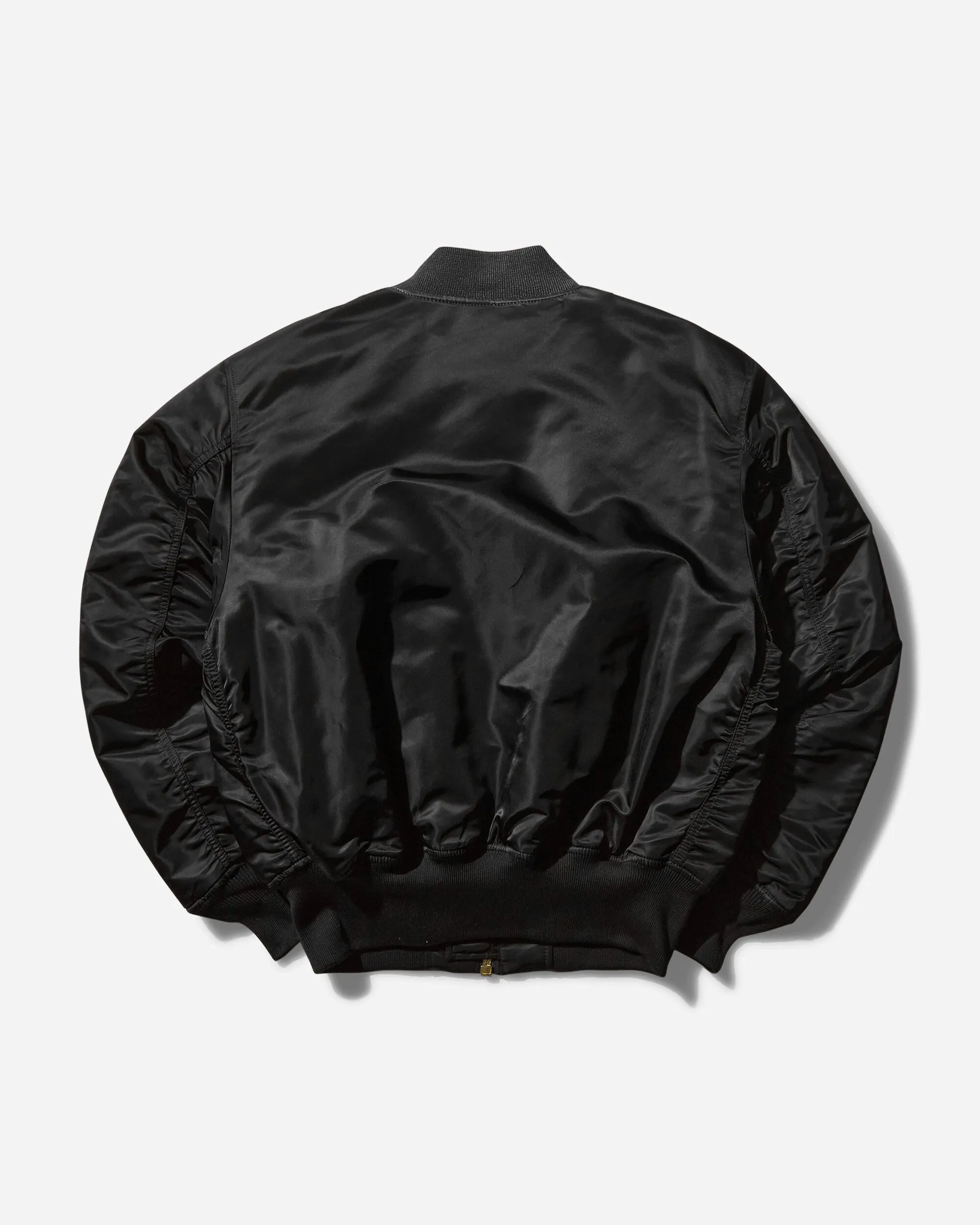 Veste bomber MA-1 pour homme - Noir