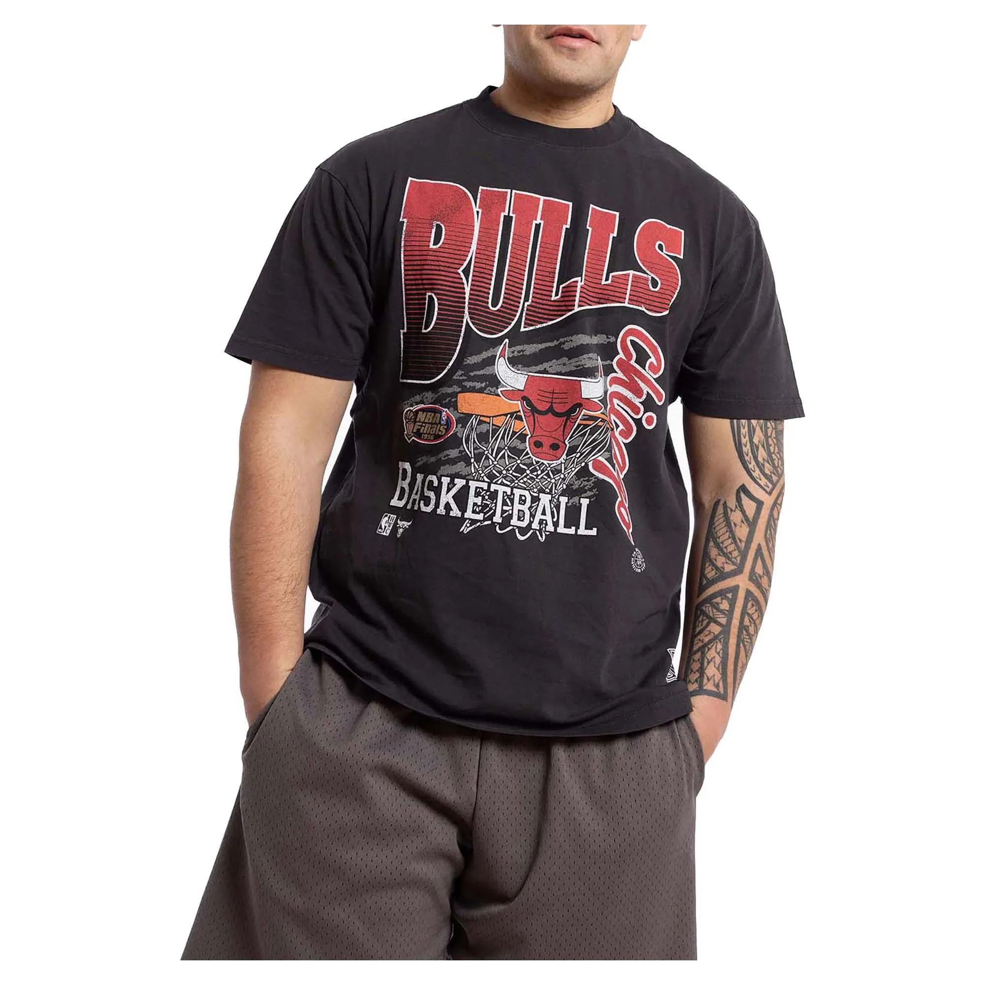 T-shirt de basket NBA Chicago Bulls pour homme