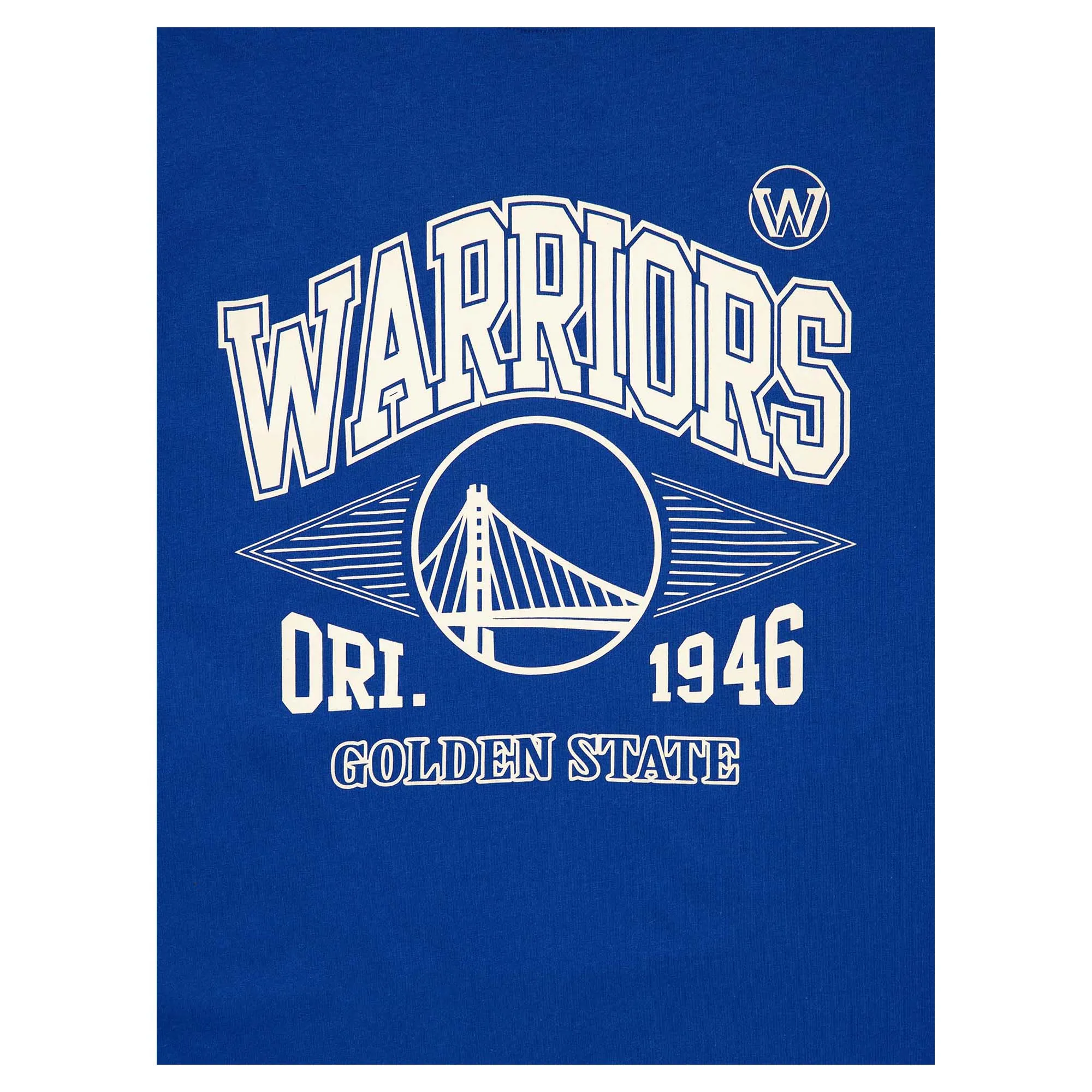 T-shirt vintage Fletcher des Warriors de Golden State NBA pour homme