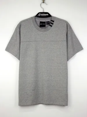 T-shirt large pour homme à 3 bandes, Gris