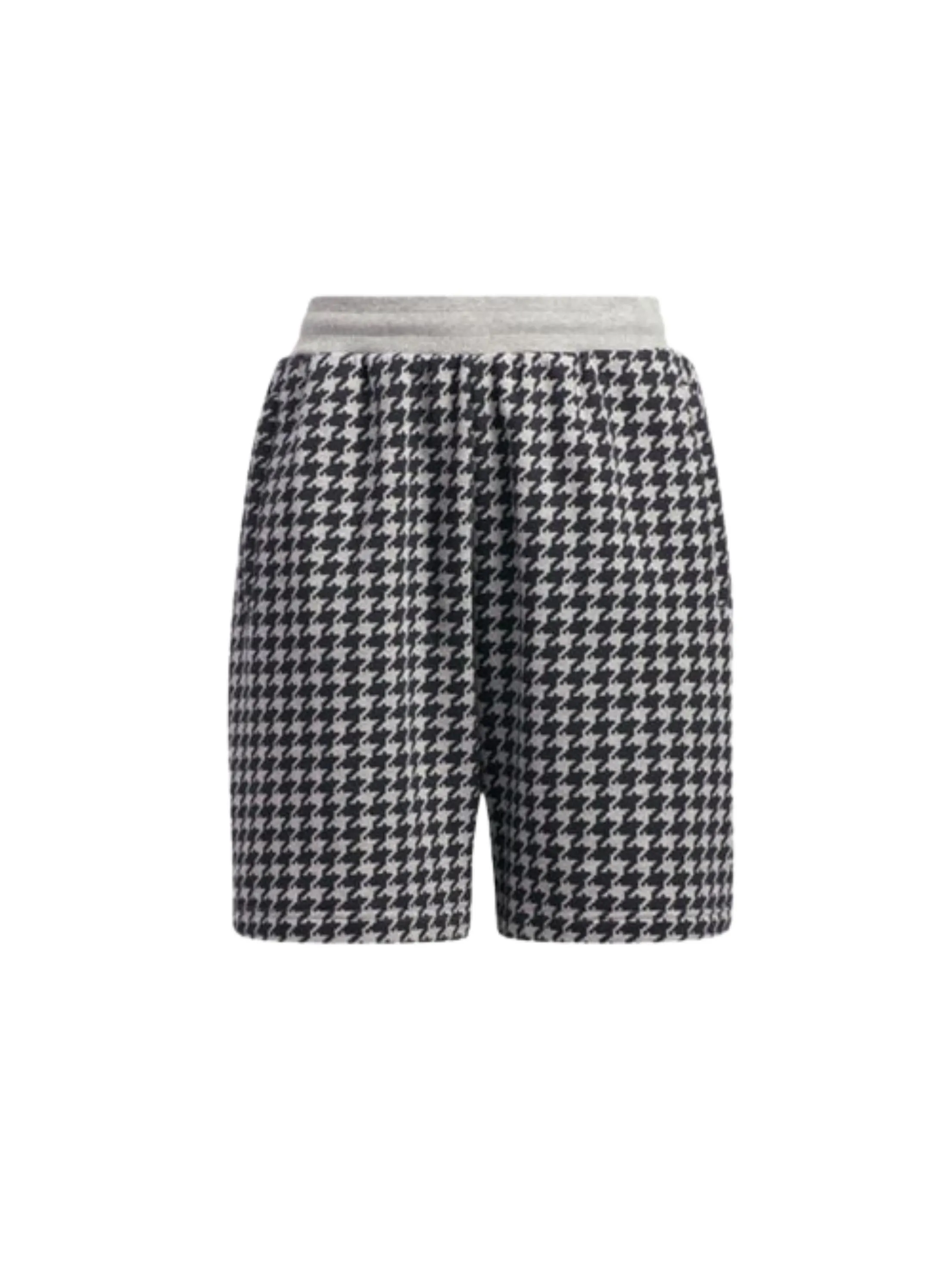 Short à carreaux pour homme, Gris/Noir