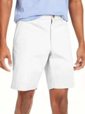Shorts chino uni pour homme, Blanc