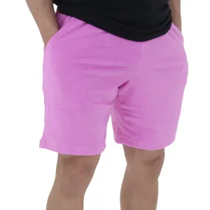 Short uni pour homme, rose