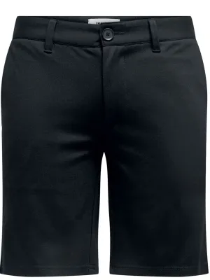 Short uni pour hommes, Noir