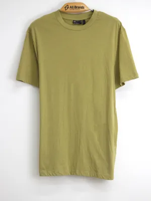 T-shirt uni pour hommes, Olive