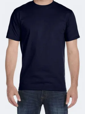 T-shirt uni pour homme, Marine