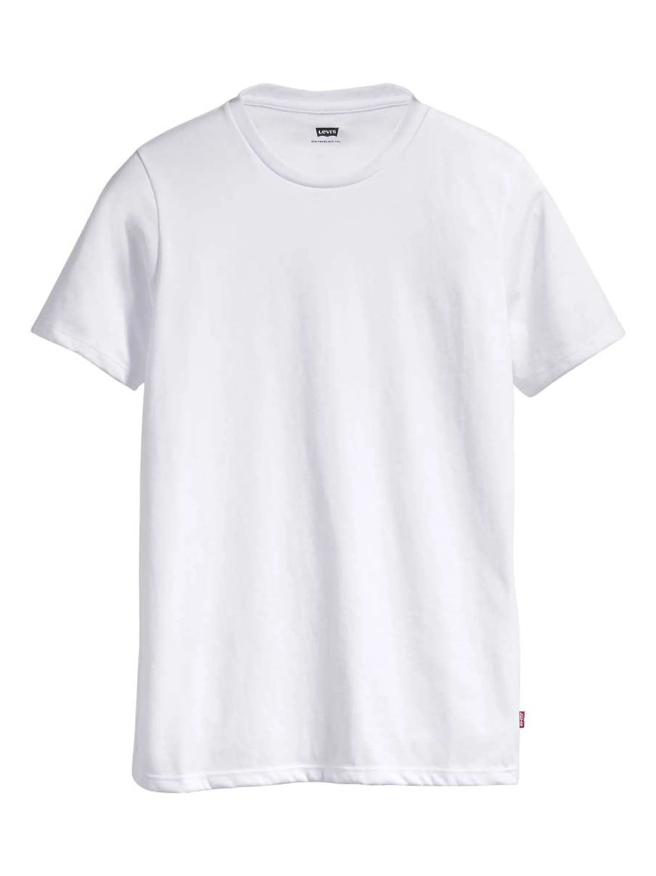 T-shirt uni pour homme, Blanc