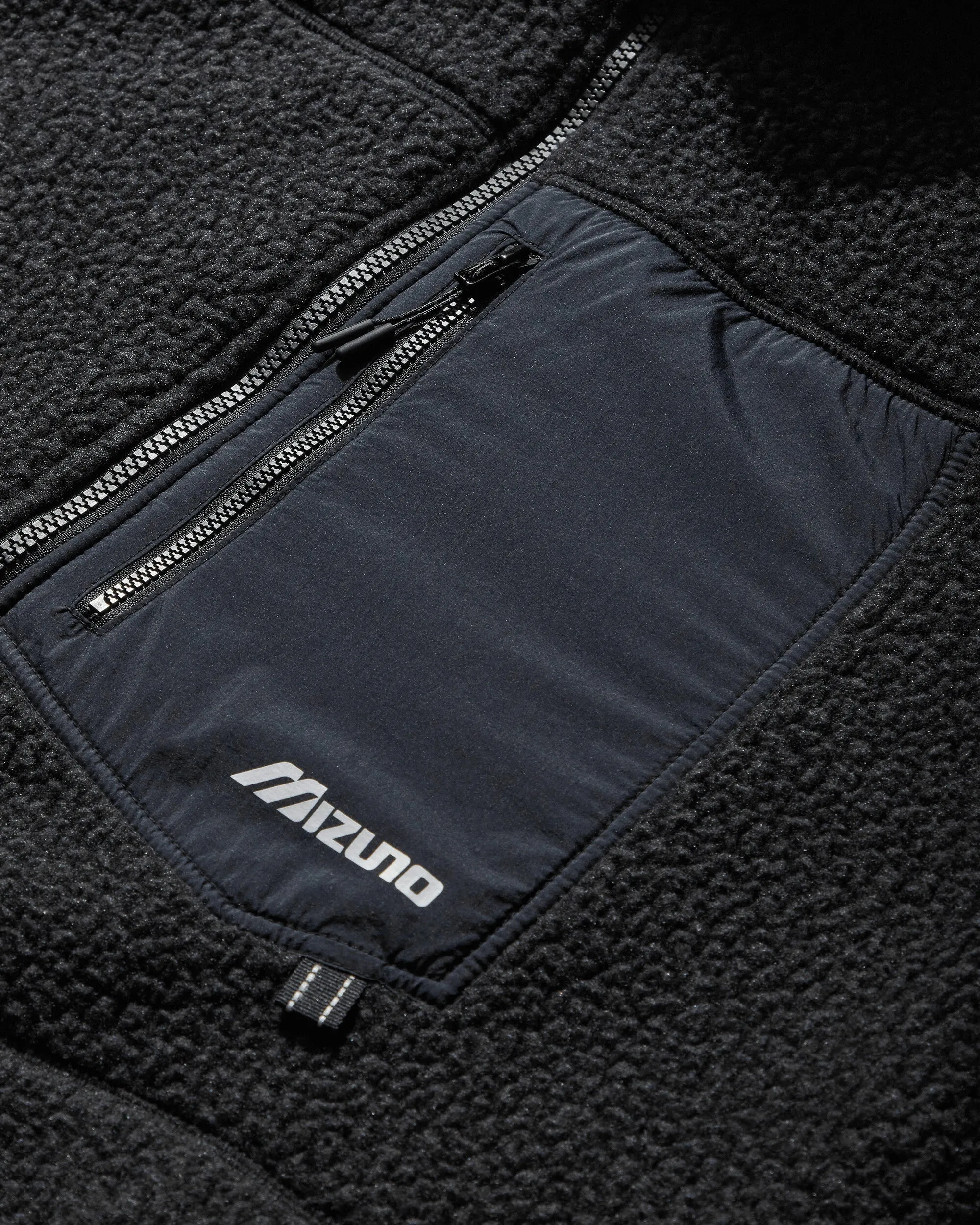 Veste pour hommes Polartec Thermal Loft reversible - Noir