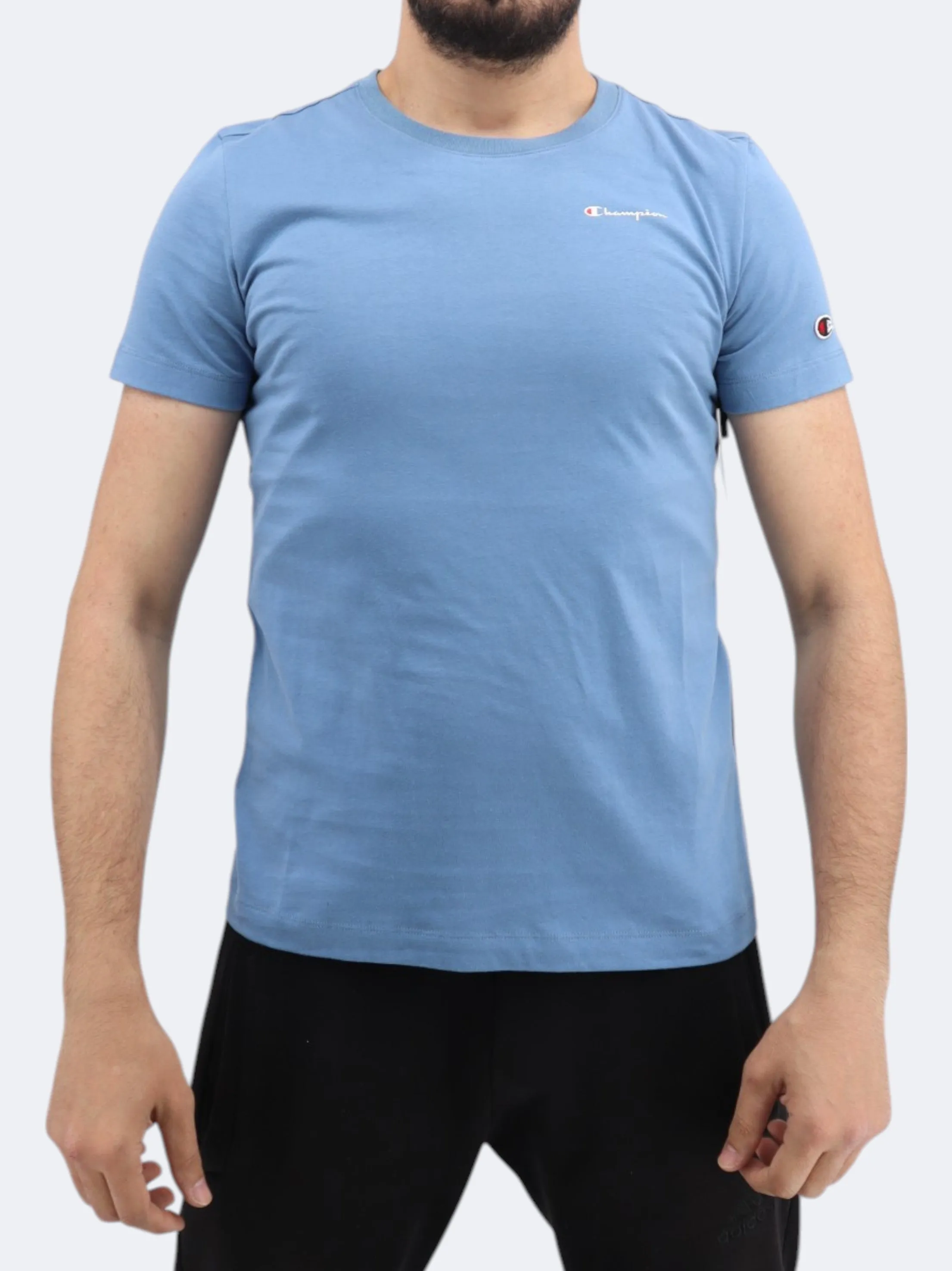 T-shirt imprimé pour homme, Bleu