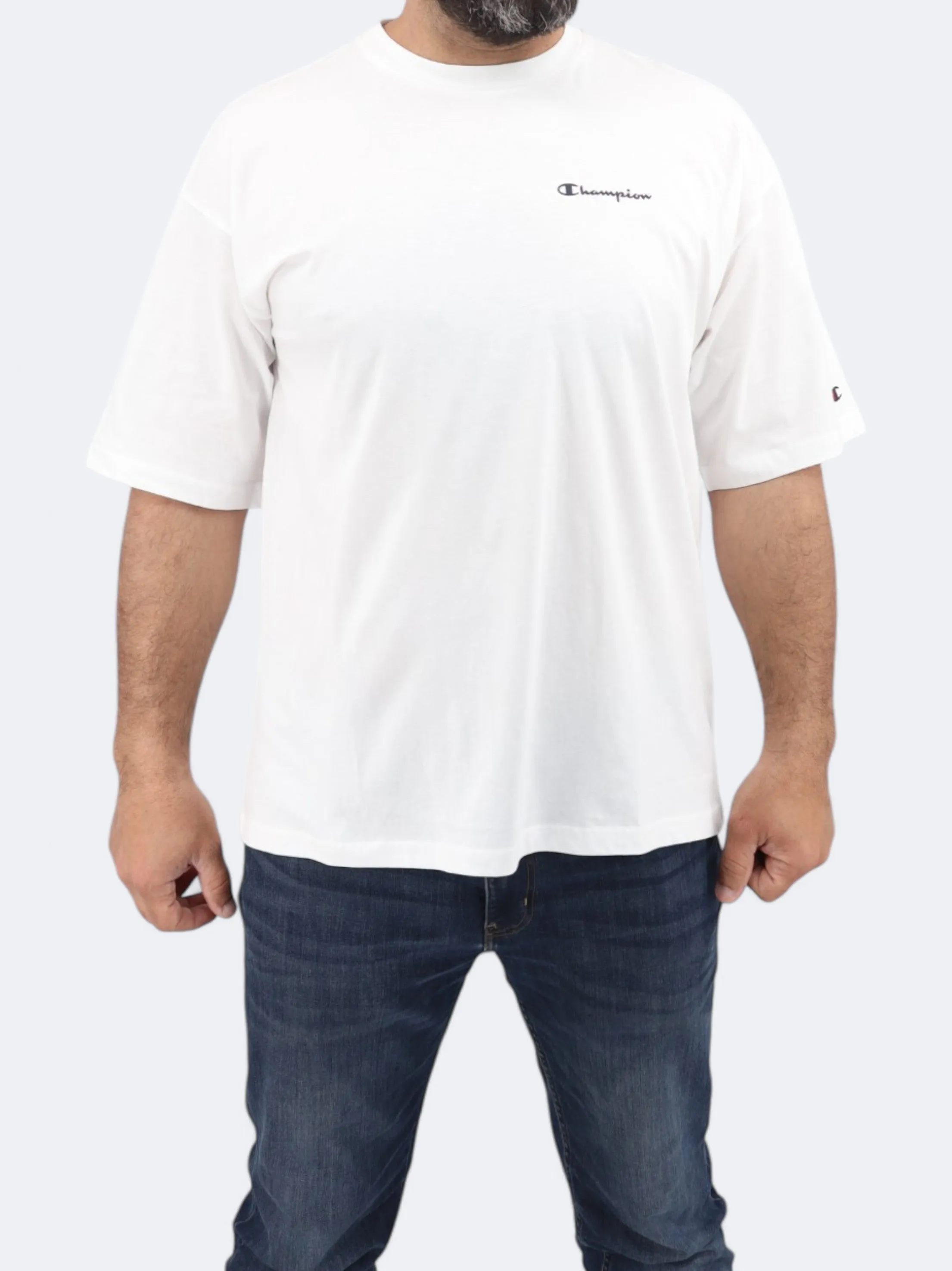 T-shirt imprimé pour homme, Blanc