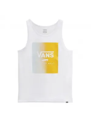 Débardeur imprimé pour homme, Blanc
