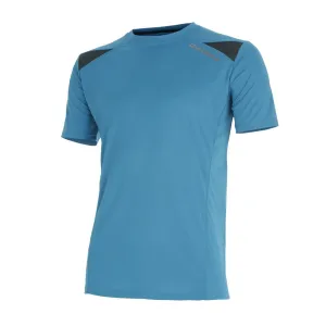 T-shirt de course pour homme, Bleu