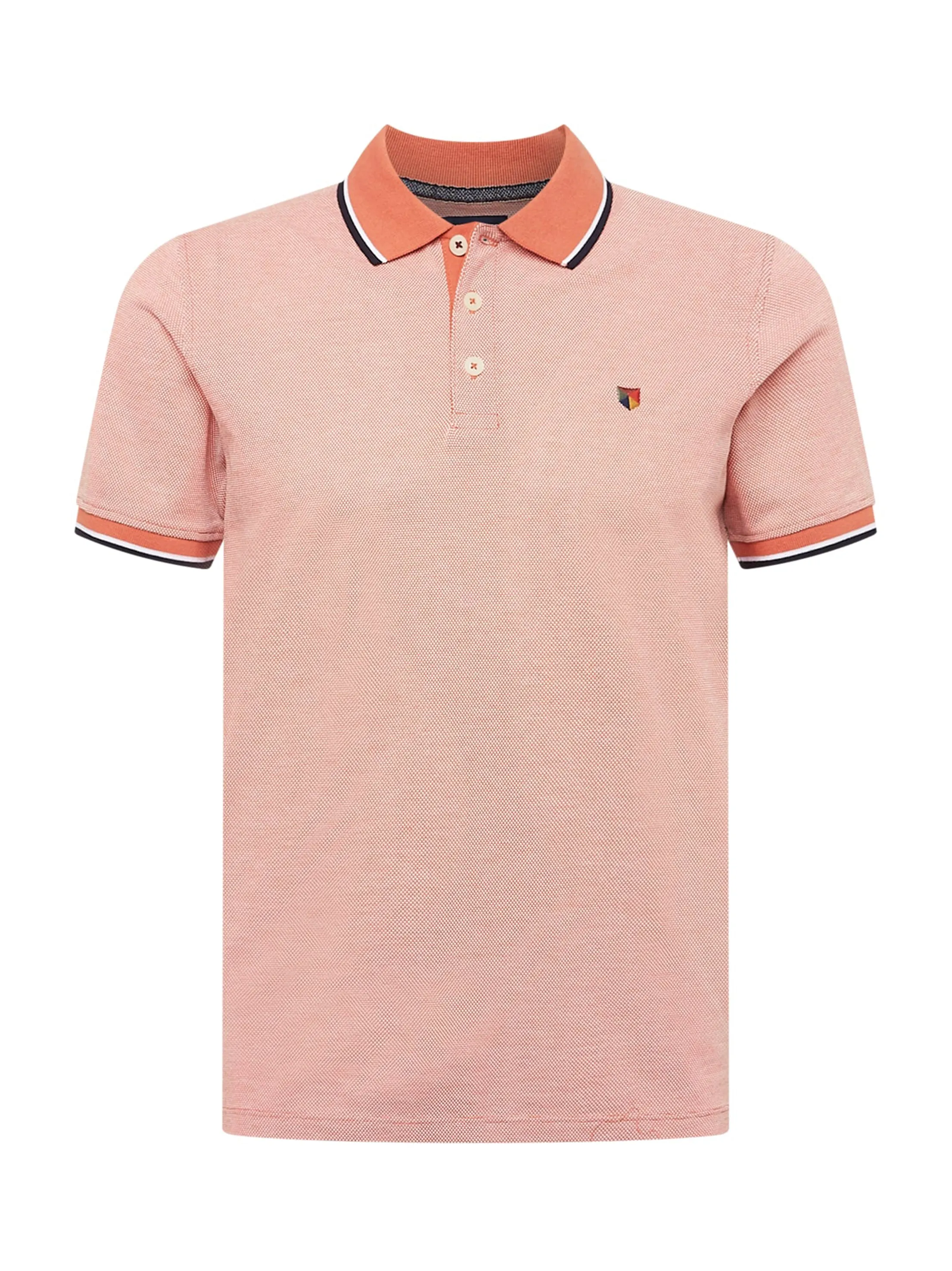 Polo Texturé pour Homme, Pêche