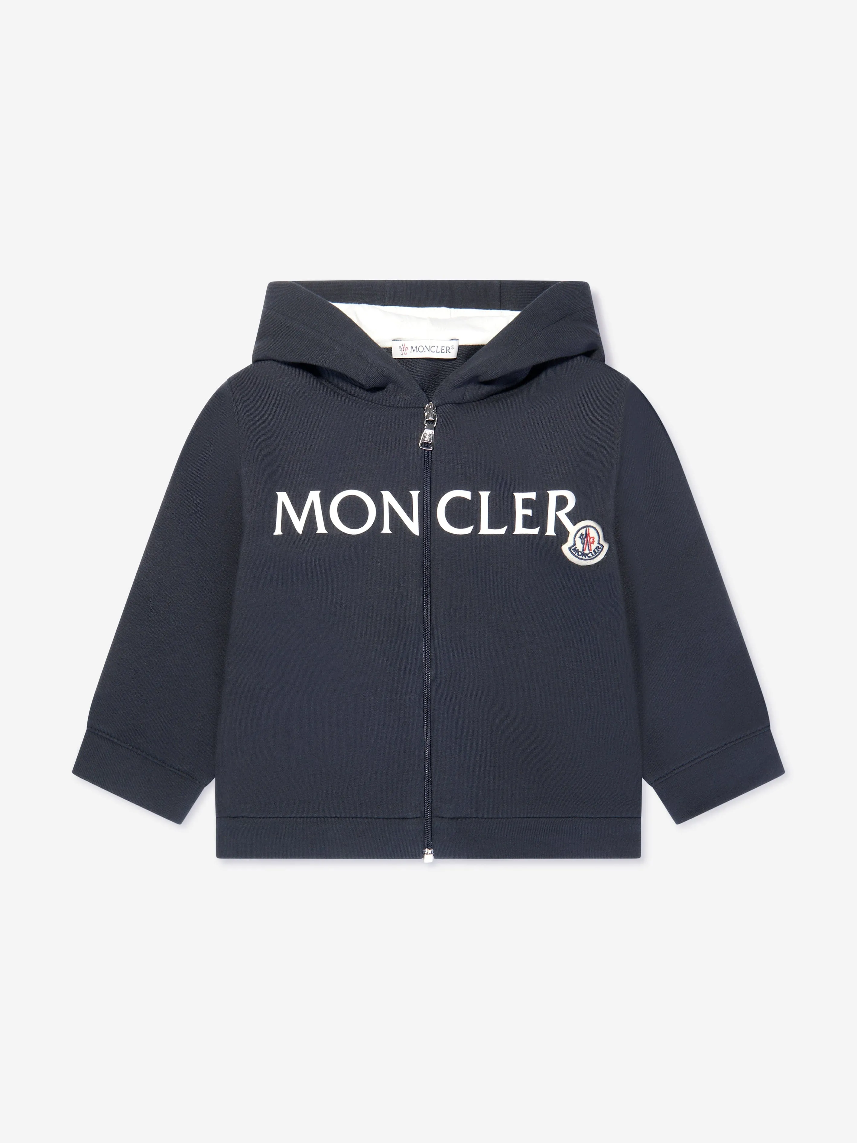 Moncler Enfant Baby Survêtement à Logo en Bleu Marine