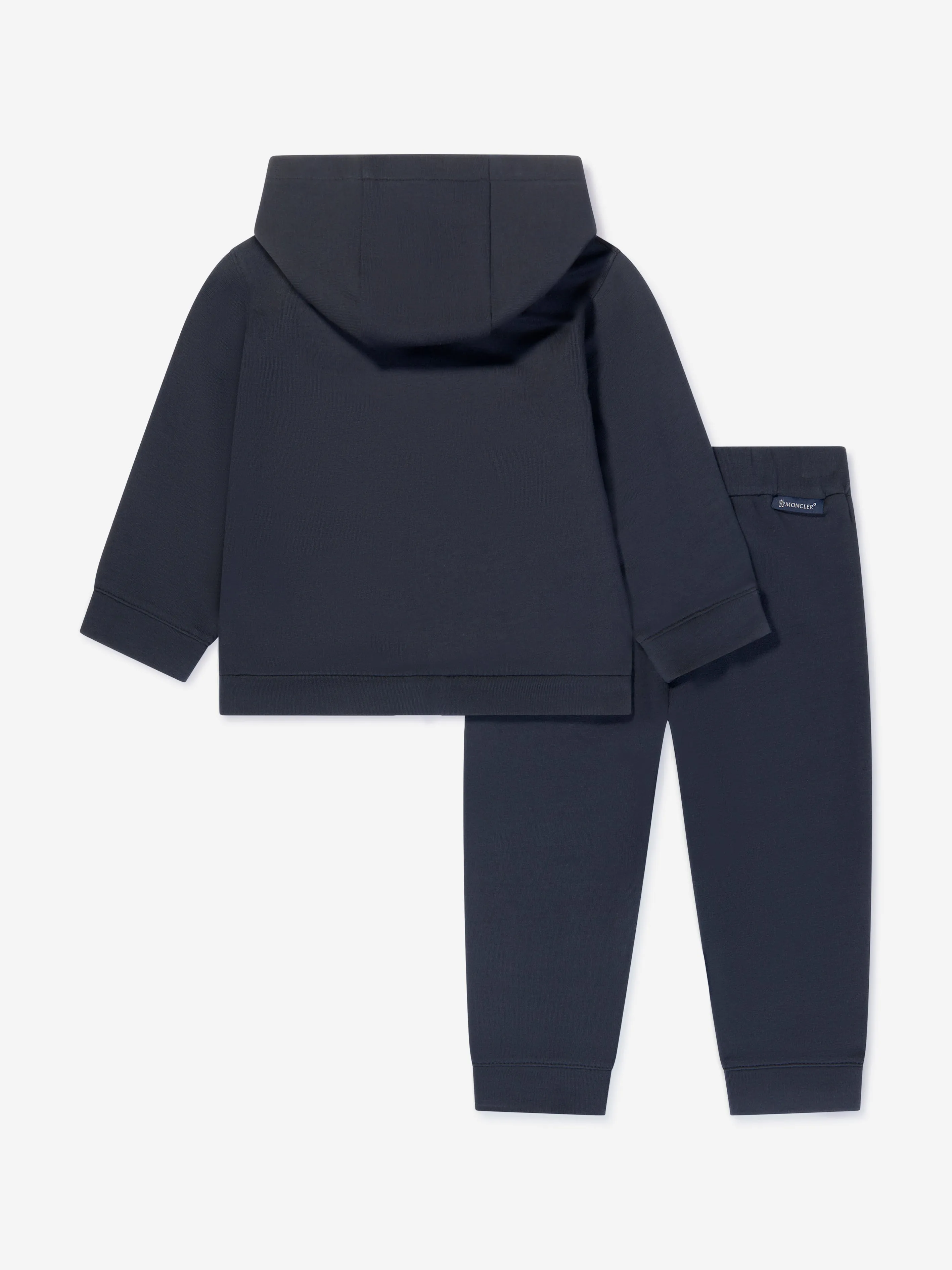 Moncler Enfant Baby Survêtement à Logo en Bleu Marine