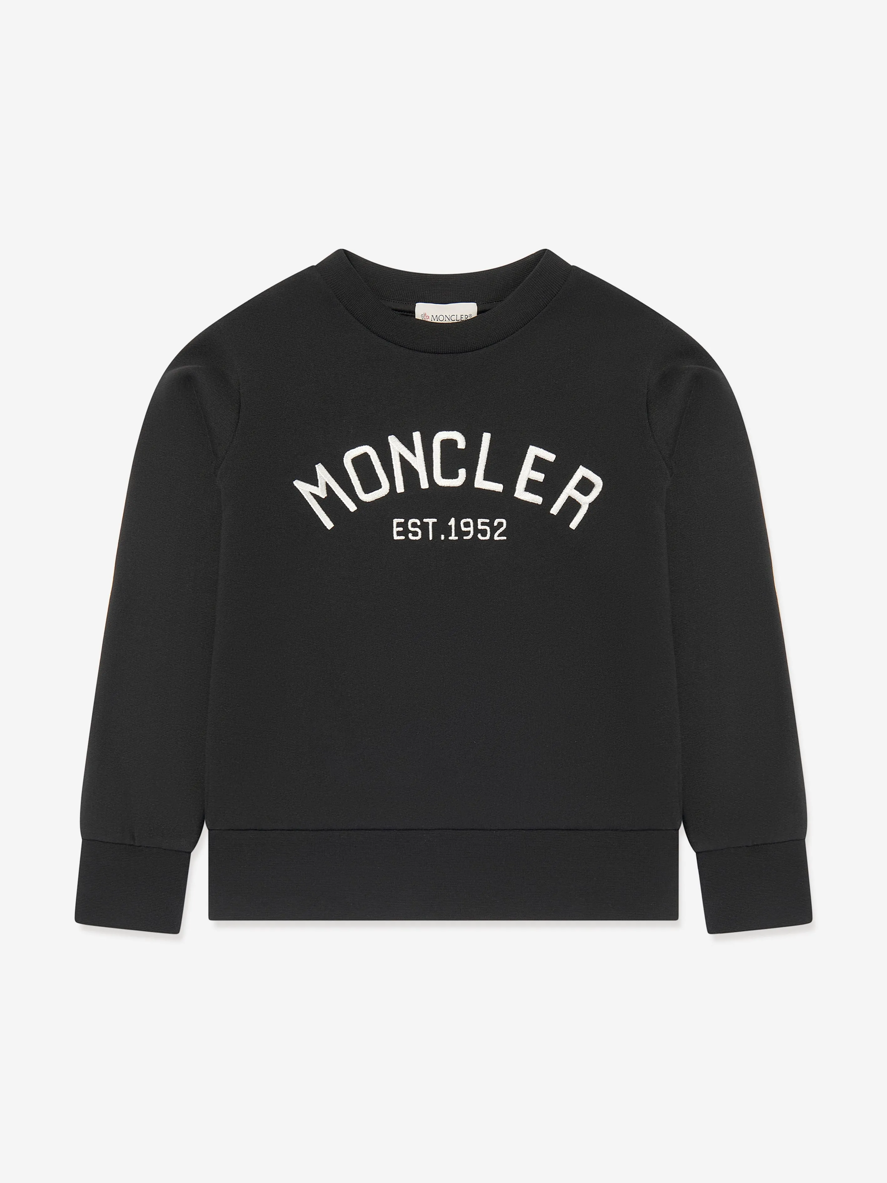 Survêtement Moncler Enfant avec Logo pour Garçons en Noir
