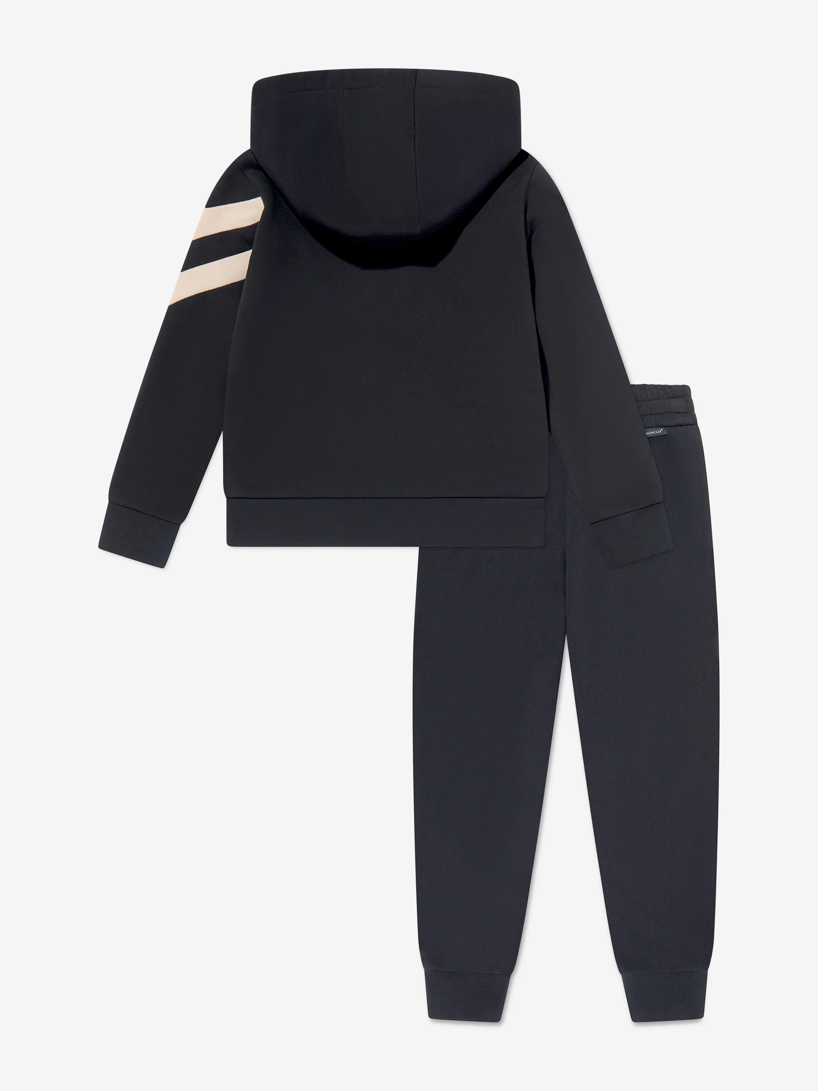 Moncler Enfant Survêtement à Logo pour Garçons en Bleu Marine