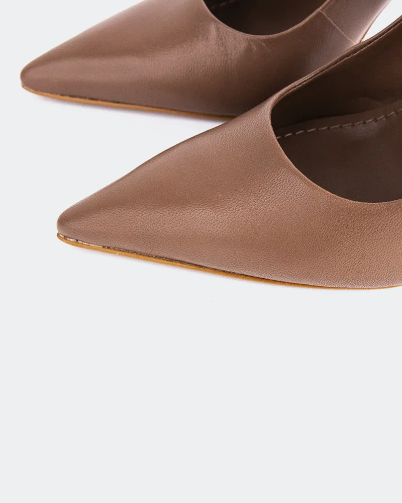 Cuir brun Moraya