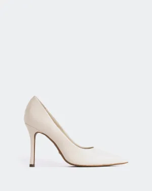 Moraya Cuir Blanc Cassé