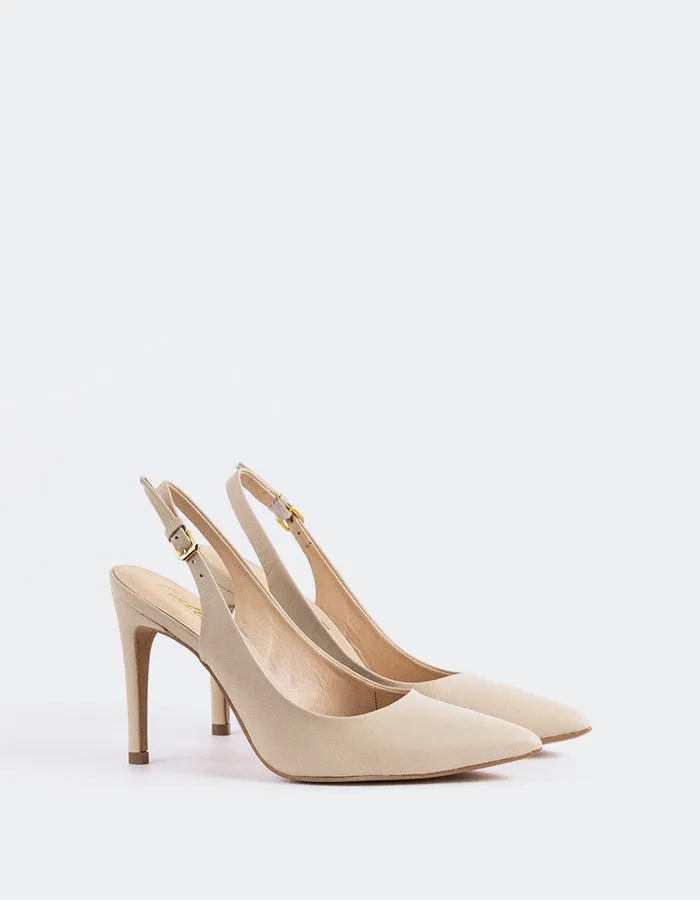 Morisha Cuir Blanc Cassé
