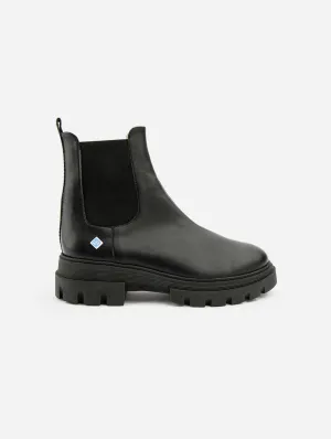 Mes Bottes Véganes en Cuir Dallas Chelsea | Noir
