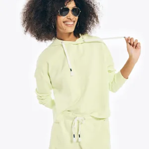 Pull-over à capuche pour femme Nautica Vert Saule Clair