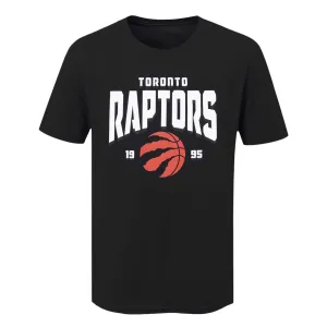 NBA - T-shirt à manches courtes pour hommes des Toronto Raptors (NAXA09IMSC3A1PB 00BLK)