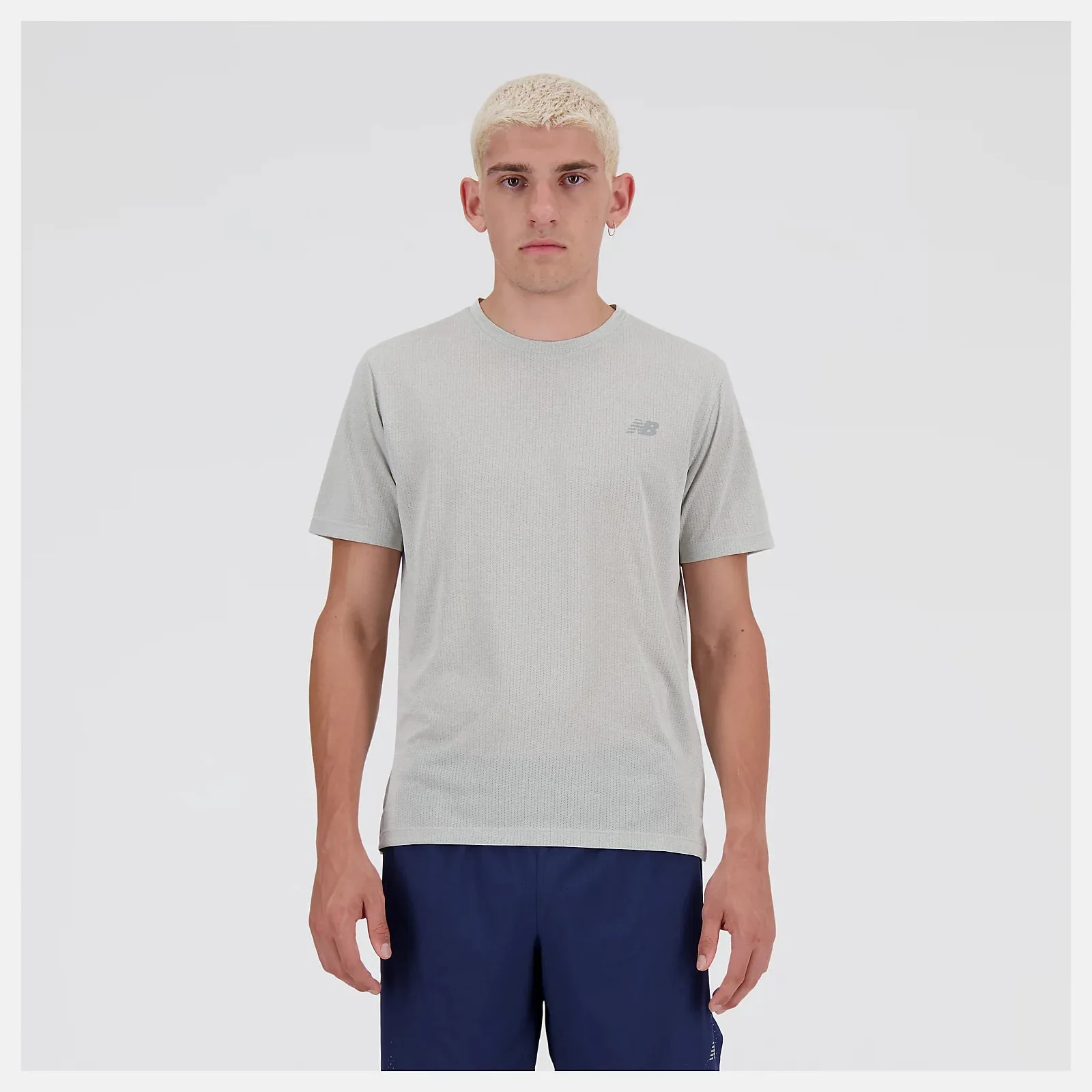 T-shirt New Balance Athletics - Gris Sport - HOMME (MT41253 AG) New Balance