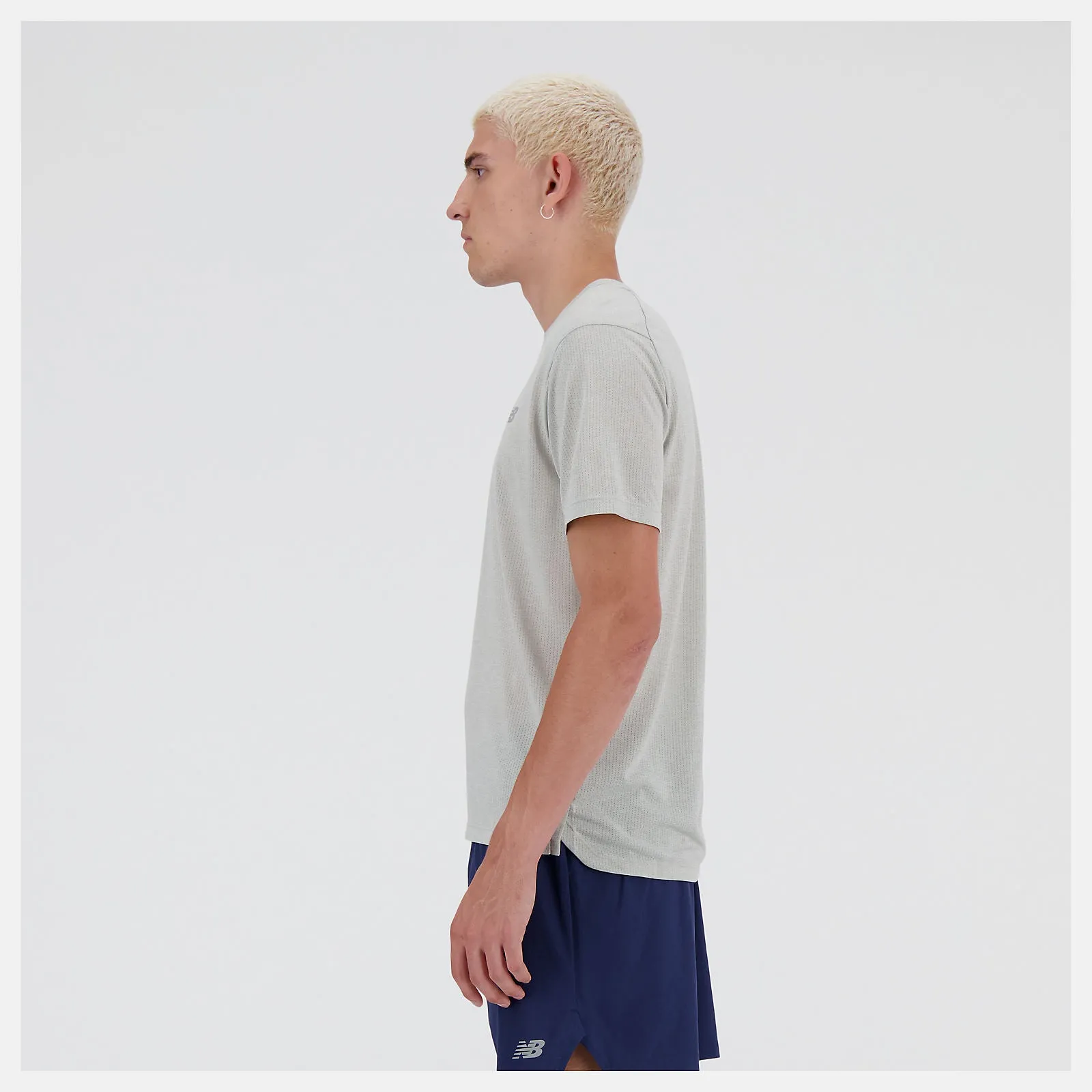 T-shirt New Balance Athletics - Gris Sport - HOMME (MT41253 AG) New Balance