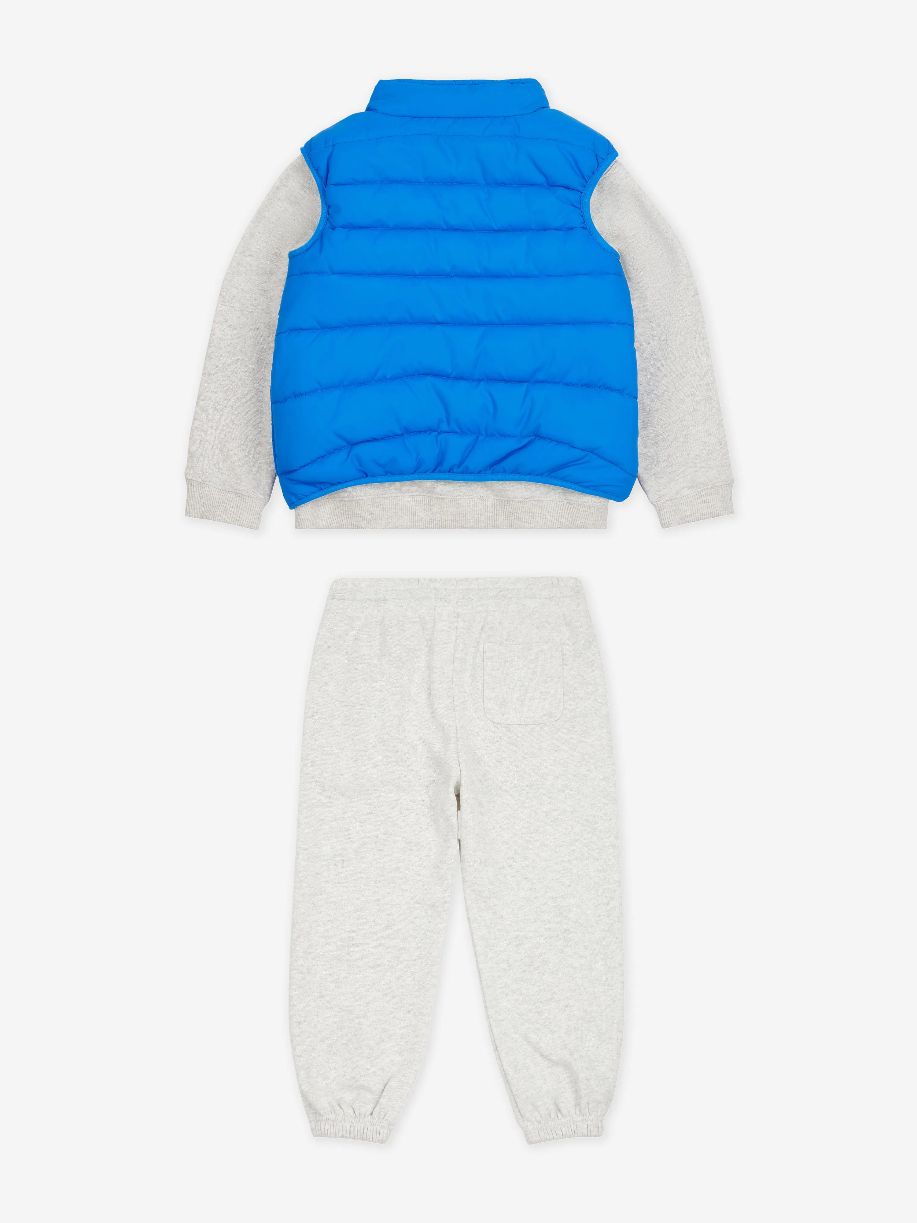New Balance Ensemble de Survêtement et Gilet pour Bébé Garçon en Gris