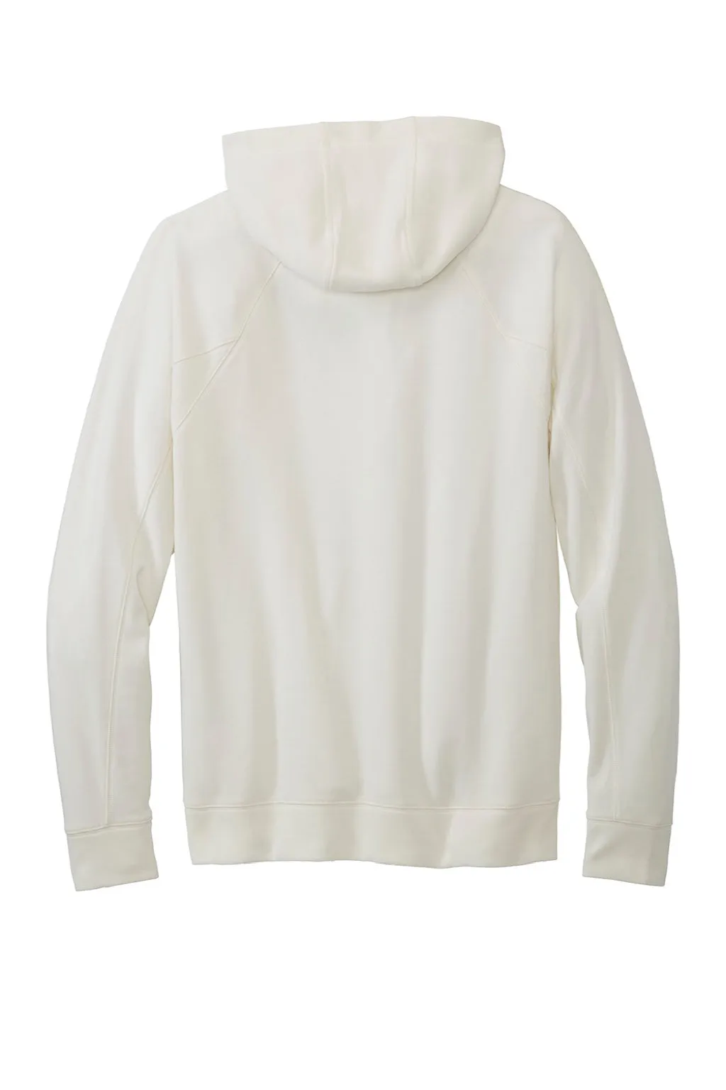 New Era Sweat à capuche pour hommes avec poche kangourou et fermeture 1/4 - Blanc fan