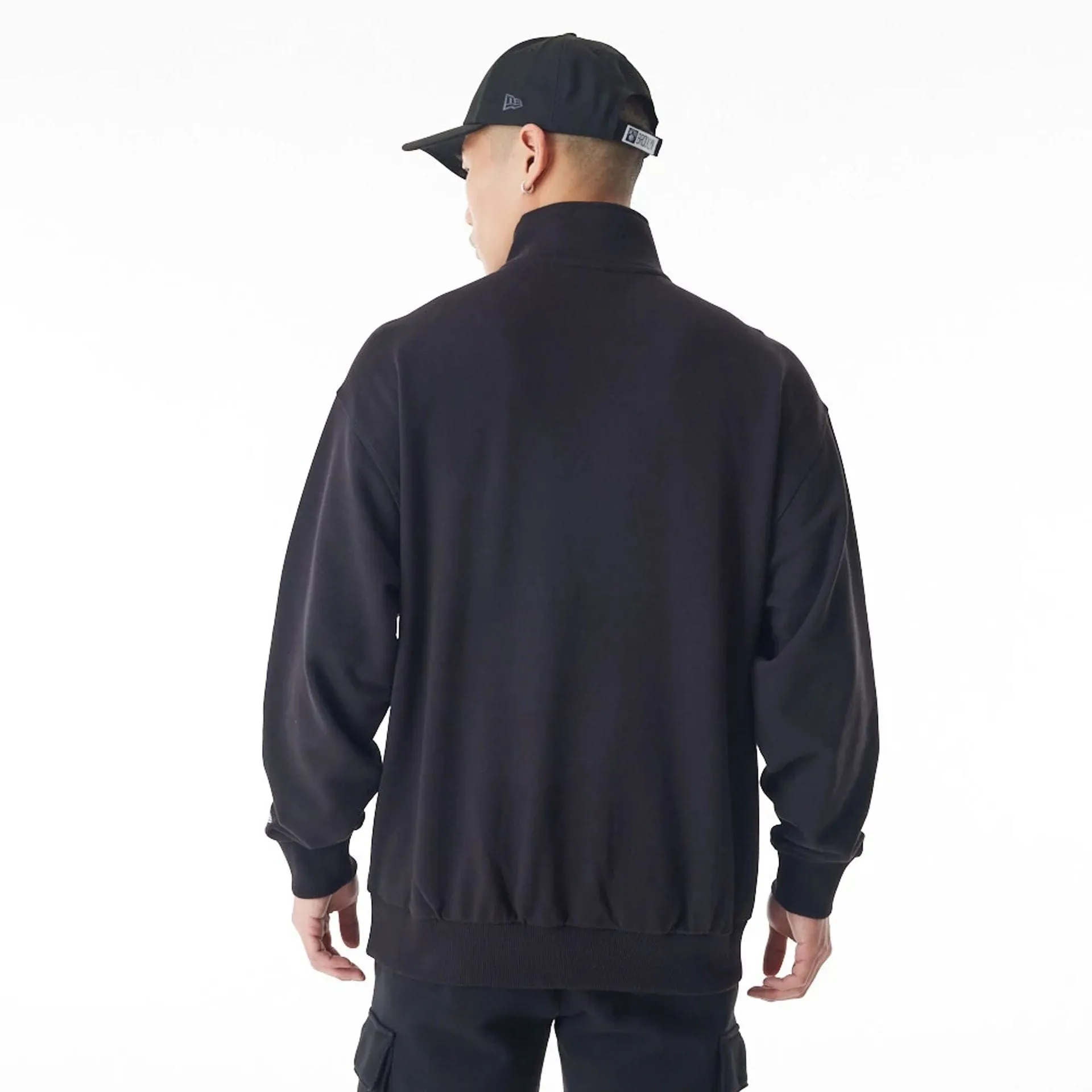 Sweats à capuche et pulls à zip quart de la Nouvelle Ère Brooklyn Nets NBA Style de vie Noir