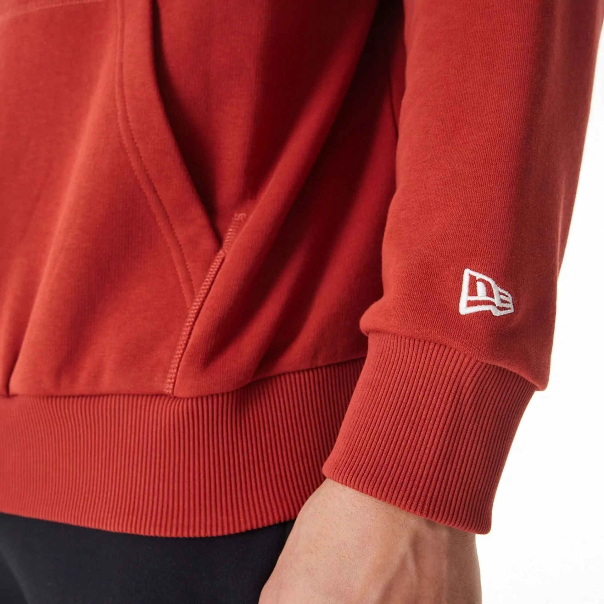 Sweatshirts et hoodies New Era Chicago Bulls NBA Lifestyle Pull à quart de zip rouge