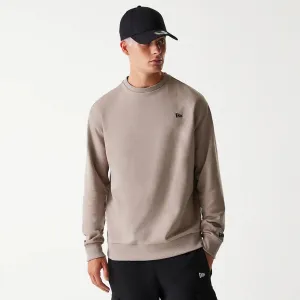 Sweats à capuche et pulls New Era Pull New Era Essential pastel marron col rond oversized